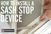 How to Install a Sash Stop Device on a Casement Window [1080p]