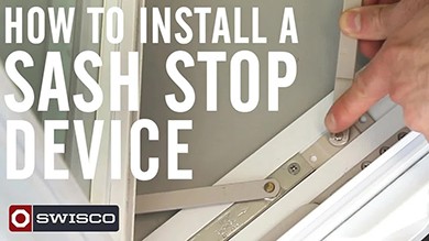 How to Install a Sash Stop Device on a Casement Window [1080p]