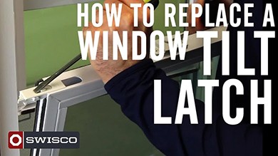 How to Replace a Window Tilt Latch